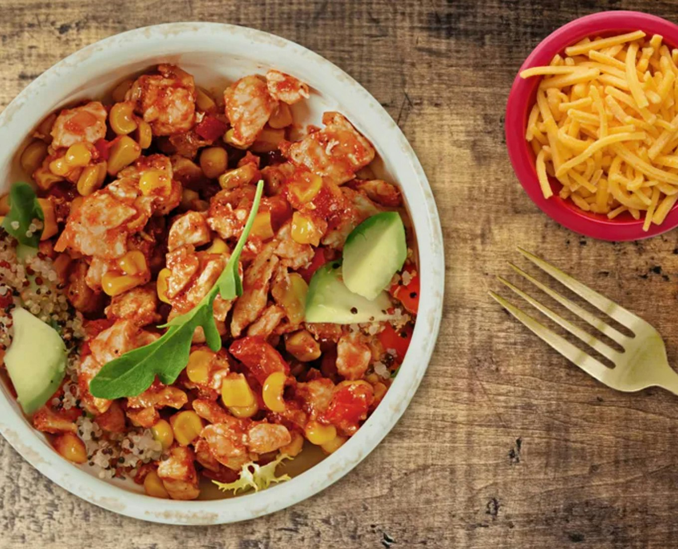 BBQ Chicken & Quinoa Bowl